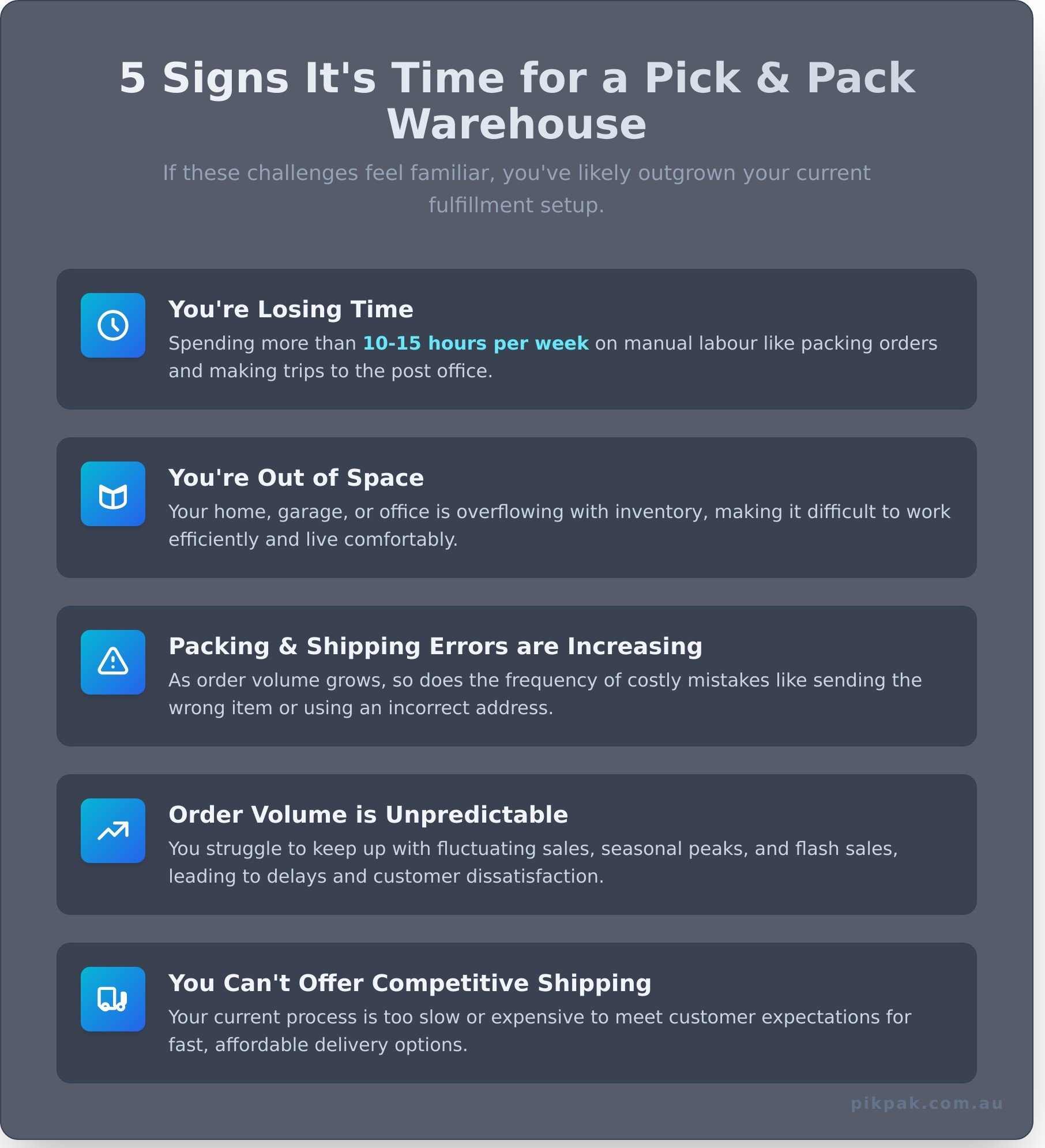 What is a Pick and Pack Warehouse? A Simple Guide for eCommerce - Infographic