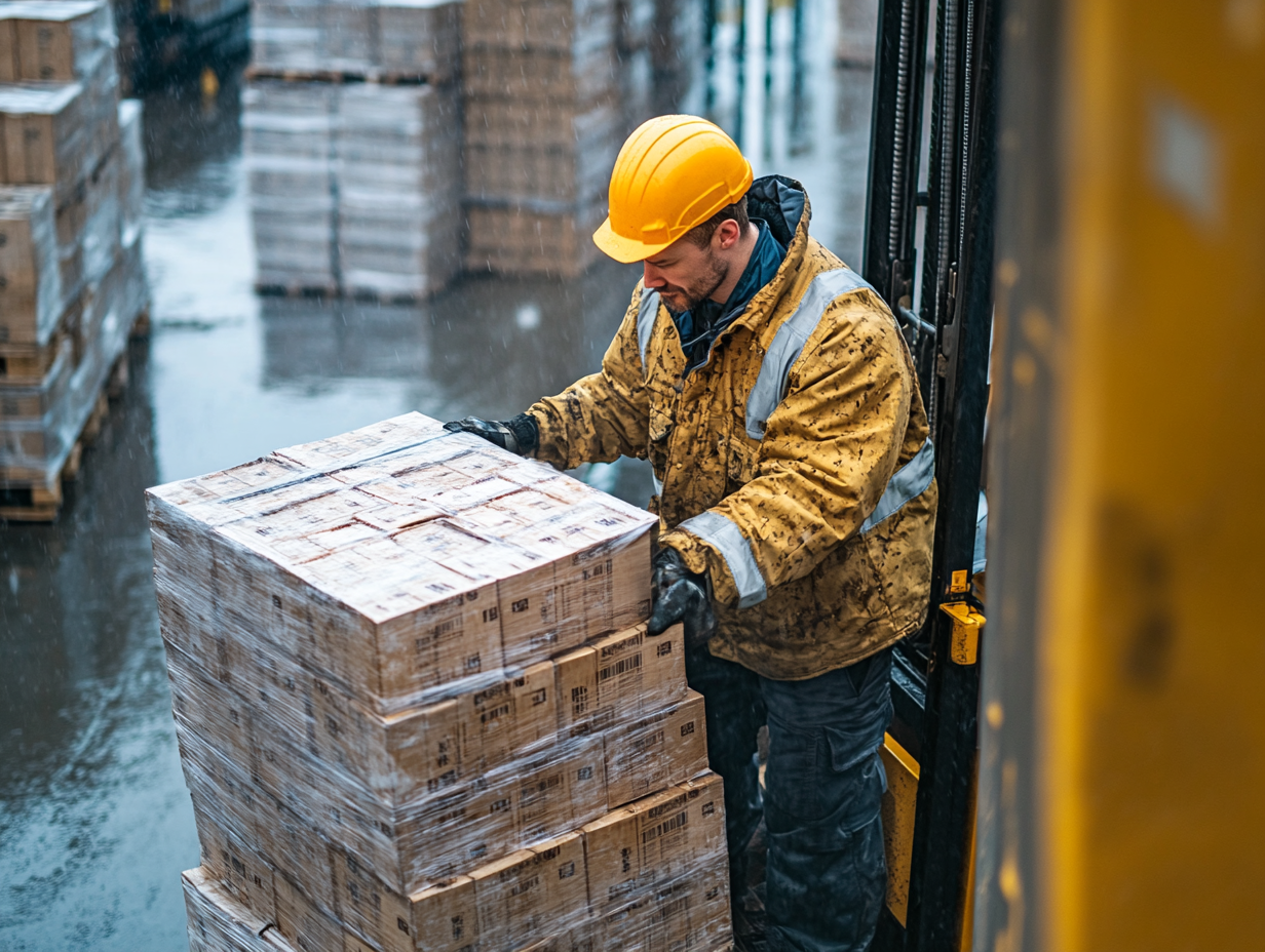 3pl warhouse pallets