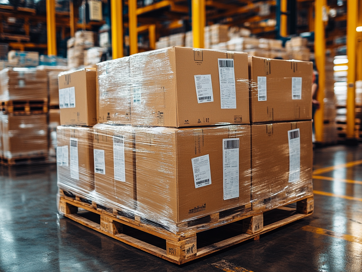 3pl warhouse pallets