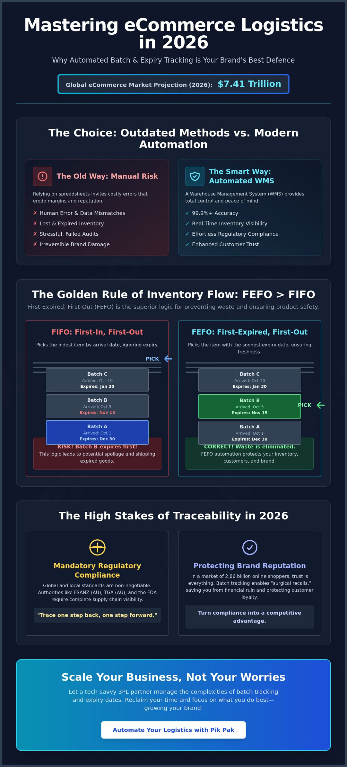 Batch Tracking and Expiry Date Management: The 2026 eCommerce Guide