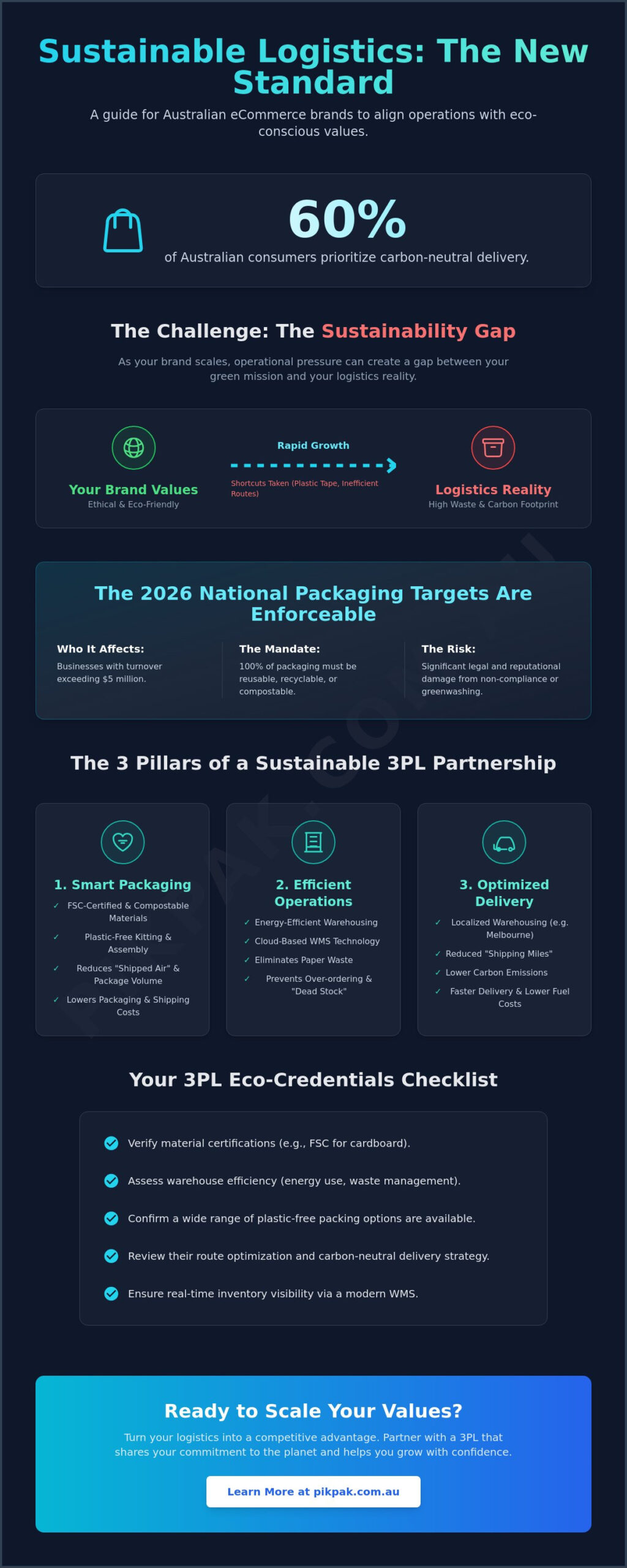 3PL for Sustainable Brands: A Practical Guide to Eco-Friendly Fulfilment in 2026